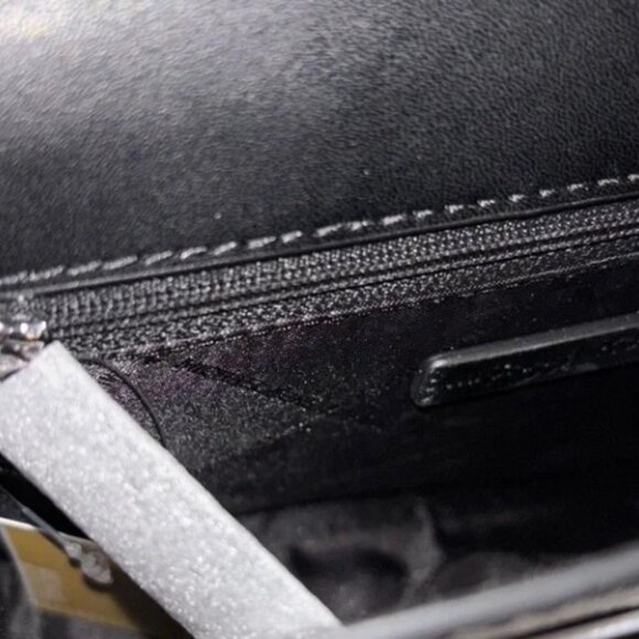 Michael Kors Black and White Zebra Print Women's Bag - Picture 4 of 6